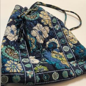 Vera Bradley floral blue back pack